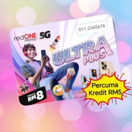 redone prepaid ULTRA PLUS 5G  ( 130GB ~ 250GB ) + Unlimited Calls