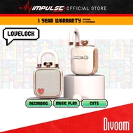 Divoom Lovelock Love Lock Audio Recording &  Music Player