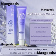 MAXGOODS Isolation Protection Cream, Concealer Invisible Pore Sun Protection Cream, Natural Brighten