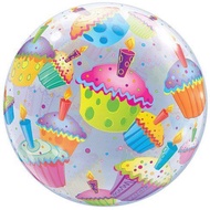 Qualatex 22" Cupcakes Bubbles Balloon (34407)