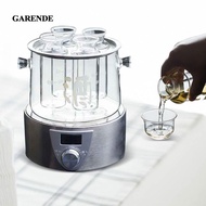 Garende Sake Pot Set Sake Cups Sake Tank Serving Japanese Household Transparent Cold