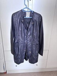 Salad Leather Jacket 中長皮褸皮衣