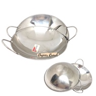22CM 24CM SHINKO THICK/ FRYING PAN STAINLESS PAN/ MULTIPURPOSE PAN