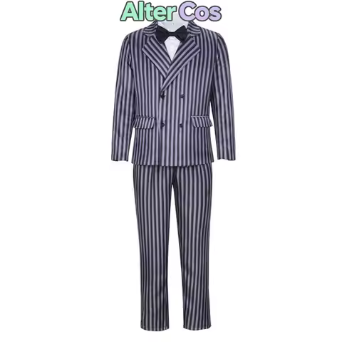 Gomez Addams Cosplay Costume – The Addams Family Stage Performance Outfit for Men