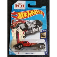 HOT WHEELS CRUELLA DE VIL DISNEY 101 DALMATIANS