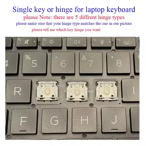 Key cap hinges Scissor Butterfly Clip For HP ProBook 455 455R 450 G8 655 650 G8 455 G9 Keyboard Keys
