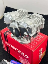 ฝา4วาล์วมิกกี้hispeed เวฟ125SRIบังลม ขนาดวาล์ว24/21 ใส่ลูกตั้งแต่61มิลขึ้นไป แถมปั้มน้ำมัน
