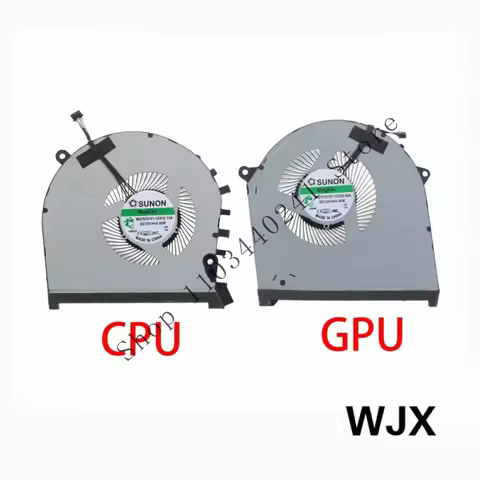 WYORESY Laptop CPU GPU fan for HP Omen 17-CB plus RTX 2080 L62866-001