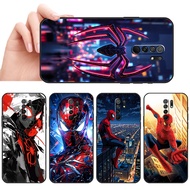 Fashionable soft black phone case for Xiaomi Redmi 6 6A 8 8A 9 Poco M2 SX46 Spiderman Marvel caseg