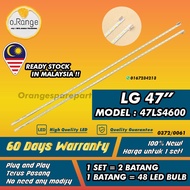 47LS4600 LG 47" LED TV BACKLIGHT(LAMPU TV) LG 47 INCH LED TV BACKLIGHT 47LS4600