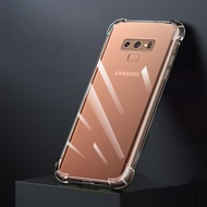 Transparent Silicone Phone Case for Samsung Galaxy Note9 Note8 Note 9 8 Shockproof High Quality Soft Original Cover