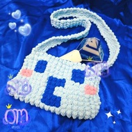 ［客人訂製］SJ Suju Super Junior 銀赫糰子雲朵豆豆袋 手袋實用性高