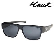 HAWK 新型薄框偏光太陽眼鏡套鏡(2用)HK1022-46