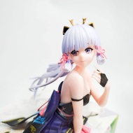 Kids Toy Store 20cm Genshin Impact Kamisato Ayaka Anime Figure Genshin Impact Action Figure Collectible Doll Toy Gift