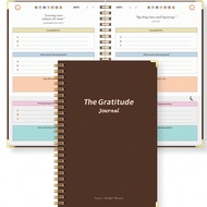 2025 Colorful Gratitude Journal Notebook 5 Minutes, Simple Undated Daily Gratitude Journal For Happi