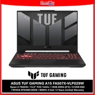 ASUS TUF GAMING A15 FA507X-VLP029W (J.GRAY/15.6 FHD 144HZ/R9-7940HS/16GB+512GB/RTX4060 8GVD6/W11/2Y)