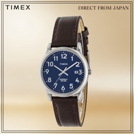 TIMEX Easy Reader TW2V75200 Quartz Unisex Watch 35mm Stainless Steel Leather Strap