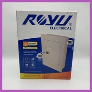 ◊ ☬ ✨ Royu Panel Box for 2 Pole Plug In Breakers - 4, 6, 8, and 10 Branches