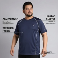 Men's Jumbo Sports T-Shirt 4XL-9XL T-Shirt/ Jumbo Size Plain Sport Short SleeveBIG