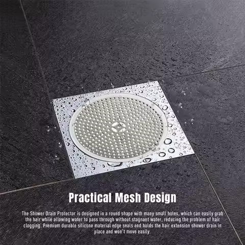 Sink Strainer Bathroom Floor Drain Bathtub Stopper Anti-blocking Drain Filter Shower Drain Cover Hai