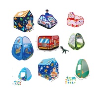 [Ready Stocks in SG!] Children tent /Kids play tent/ Huge tent Foldable Indoor Camping Toy Princess Car Palace
