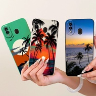 Shockproof Cover For Samsung Galaxy A20 SM-A205F / A30 SM-A305F / A20s SM-A207F Casing Luxury Sunset