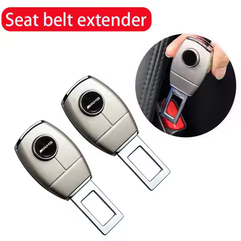 Car seat belt extender one-key release buckle suitable for Mercedes Benz AMG W203 W204 W176 W166 W21