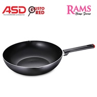 ASD 30cm Non-Stick Gusto Red Deep Wok Pan / ASD Wok / Deep Pan / Non-Stick Pan