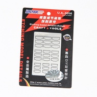 Ready Stock#U- Star UA-80056 Gundam Dare Gundam Etching Sheet Modification Parts Jet Hole 1017hw