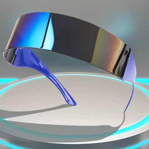 Y2K Sunglasses Future Technology Glasses
