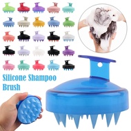 Silicone Shampoo Brush Scalp Massage Brush Shampoo Shampoo Hair Bath Adult Smoothing Comb A7F7