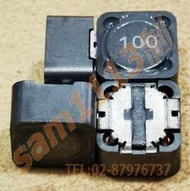 113電感 CD127-100M 12x12x8mm 10uH 3A 遮罩電感 貼片 SMD功率電感 印100 >10個