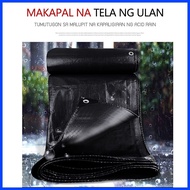 ➟ ╱ ◐ tolda trapal rain cover makapal size 6ft x9ft/12ftx19ft black tarpaulin trapal waterproof lon