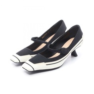 Christian Dior D-MOTION 技術黑色織布高跟鞋，二手女款 #34