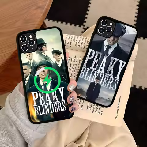 Movie P-Peakys-B-Blinders Magnetic Wireless Phone Case For IPhone 17 16 15 14 Plus 13 12 11 Pro Max