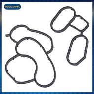 [mcqlqmwu] ABS Rubber Oil Filter Housing Seal Gasket Kit High Performance for BMW E46 E61 E81 E87 E9