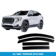 Suitable for Jimsi GMC TERRAIN 2018-Sunny Rain Block Side Window Deflector Rain Eyebrow Thickened Li