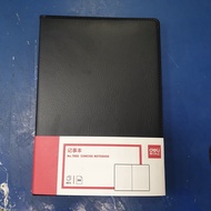 Deli 7900 leather notebook 80 pages 250mmx175mm