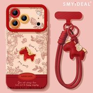Case For Realme C51 C75 C67 C65 C63 C55 C35 C15 C25 Note 50 C33 C21 C12 C11 C30 Good Luck CNY Horse 