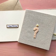 一根小蠟燭的祝福_問號篇 | 手工卡片| 生日卡| Handmade card