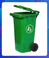 Thùng rác nhựa công cộng 120L Thùng rác nhựa công nghiệp 120L Thùng rác nhựa HDPE 120L có bánh xe