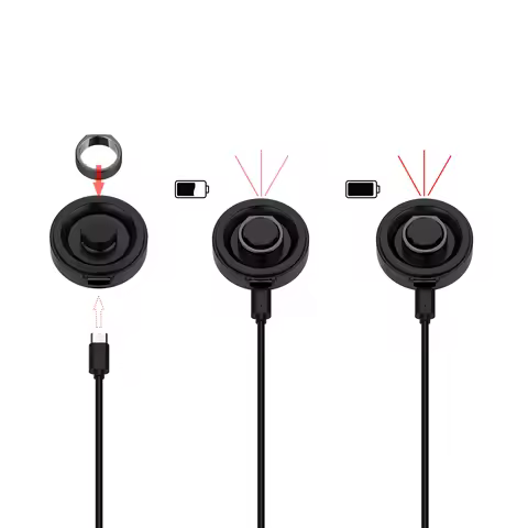 Smart Ring Charging Box for OURA Ring Gen3 Travel Charger Dock Portable Charging Case with USB-C Cab