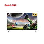 Sharp LED Smart TV 4K UHDR ขนาด 65 นิ้ว รุ่น 4T-C65EK2X รับประกัน 1 ปี By Mac Modern