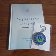 Pokemon Legends ZA Pokemon Center Limited Art Book Key Chain Set