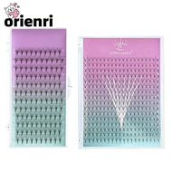 ORIENRI False Eyelashes, 6D Volume 8D Volume Artificial Eyelashes, Professional Grade Sharp Thin PBT