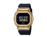 Casio Stay Gold Series Digital Metallic Gold and Black Resin Strap Watch | GM-5600G-9