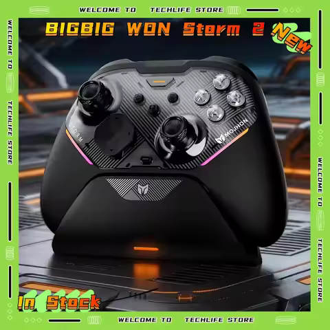 BIGBIG WON Storm 2 Dual 2000Hz TMR Hall Joystick Hall Micro Dual Trigger Wireless Controller 1000Hz 