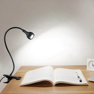 Flexible Tube Adjustable LED Table Light USB Power Study Read Desk Lamp With Clip Holder For Aquarium Fish Tank Lighting
