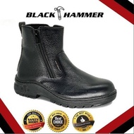 BLACK HAMMER SAFETY SHOES BH2333 Mid Cut Zip | Original Black Hammer | Kasut Safety | Kasut Kerja | 