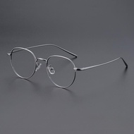FIRADA Fashion Comfort Eyewear Luxury Retro Round Titanium Glasses Optical Prescription Eyeglasses F